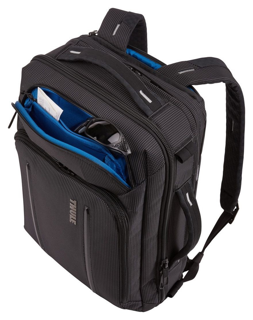 Рюкзак-Наплечная сумка Thule Crossover 2 Convertible Laptop 15.6" Bag (Black) 3203841 (TH 3203841), укр, укр