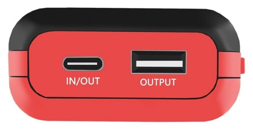 Зарядное устройство-павербанк LiitoKala Lii-MP2 на 2 канала для аккумуляторов, красный