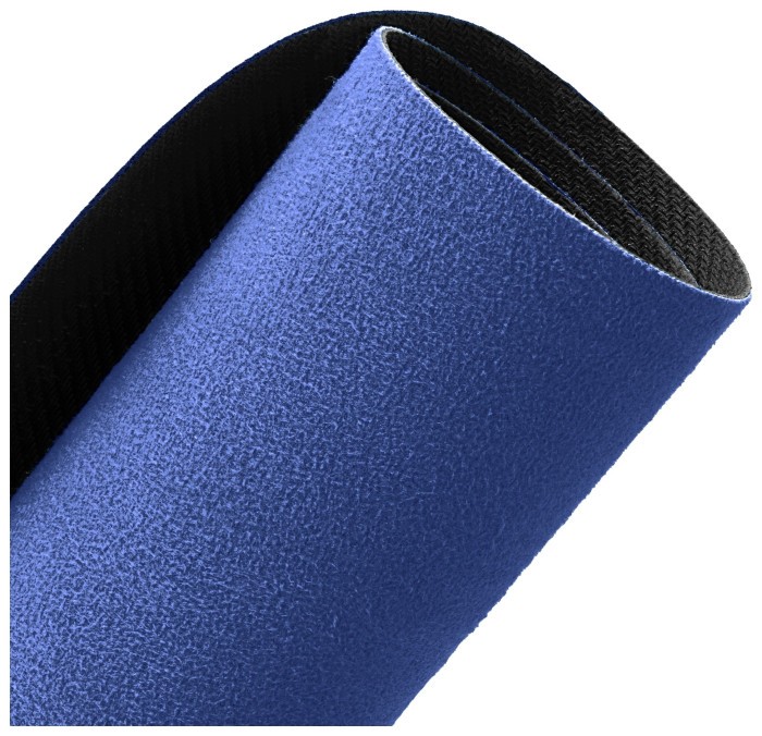Коврик (мат) спортивный 4FIZJO замша 183 x 61 x 0.15 см для йоги и фитнеса Blue (P-5905973405713)