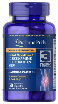 Glucosamine Chondroitin MSM Double Strength - 60 Caplets