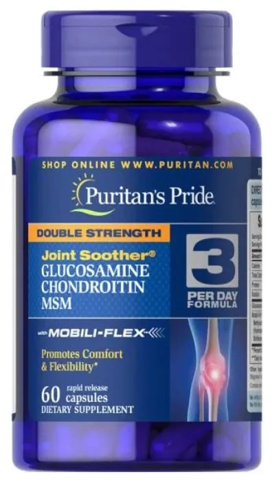 Glucosamine Chondroitin MSM Double Strength - 60 Caplets