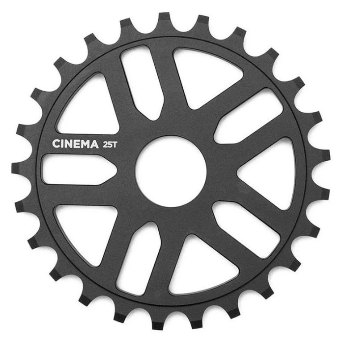 Зірка Cinema Rewind чорна 25T (для BMX), укр, укр