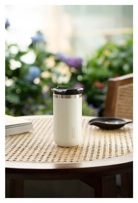 Термокружка Wacaco Octaroma Lungo 300 мл, белый