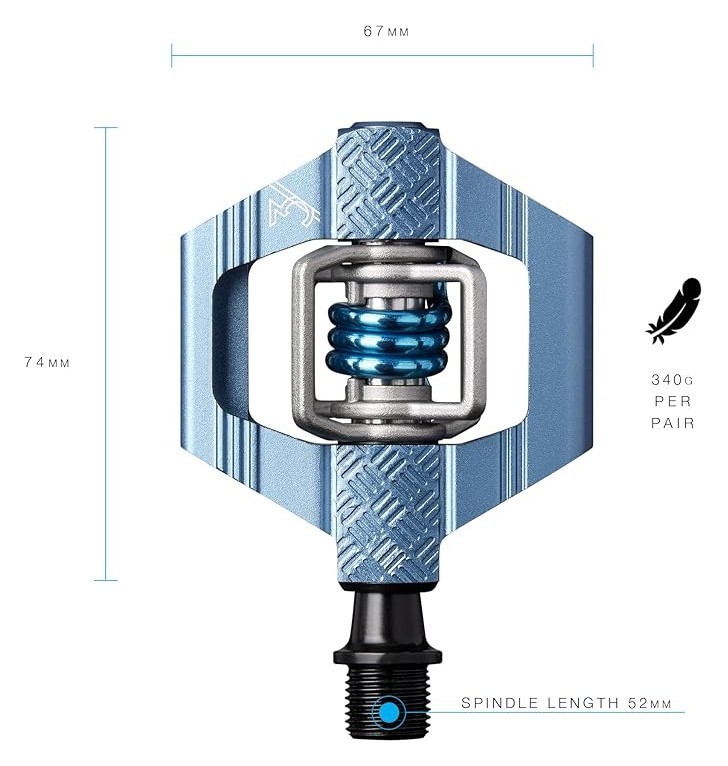 Педали для велосипеда Crankbrothers CANDY 3 Slate blue (16176) O