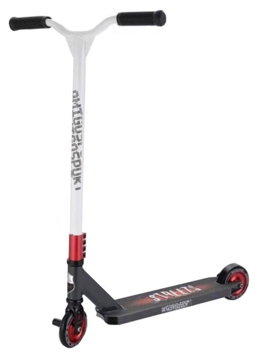 Трюковый самокат Explore Street Pro 2020, Бело-черный, трюковый самокат Explore Street Pro 2020, Бело-черный