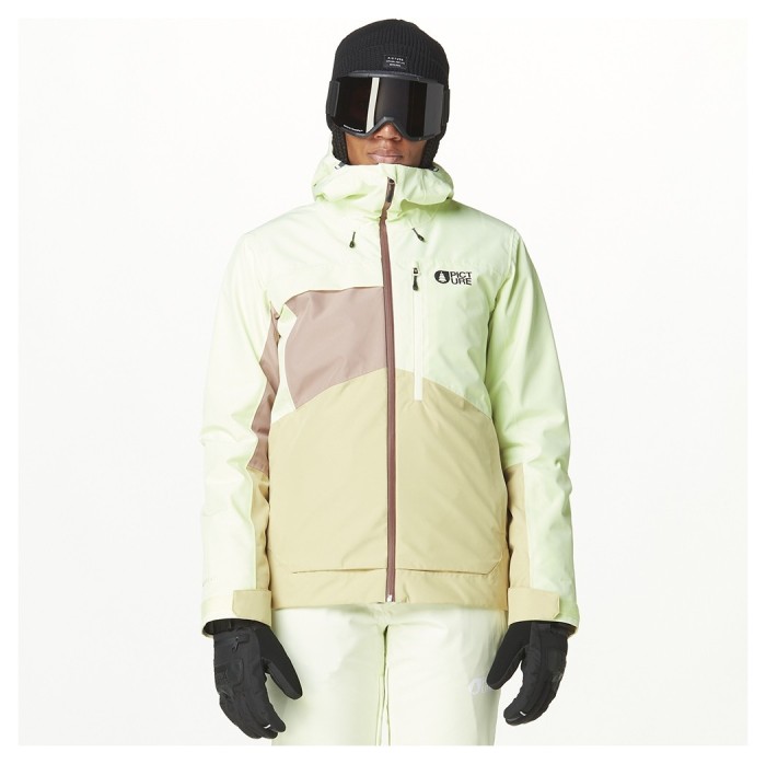 Picture Organic куртка лижна Seen W 2025 lime cream-hemp-roebuck XS, укр, укр