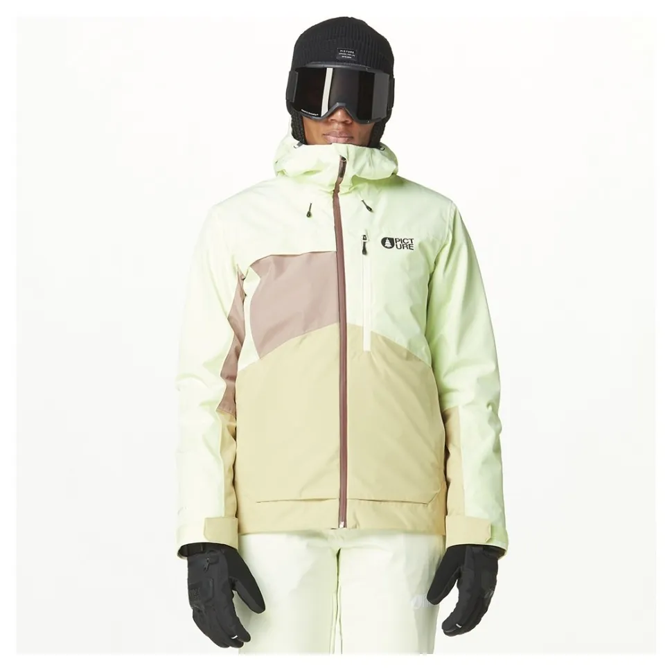 Picture Organic куртка лижна Seen W 2025 lime cream-hemp-roebuck XS (XS)