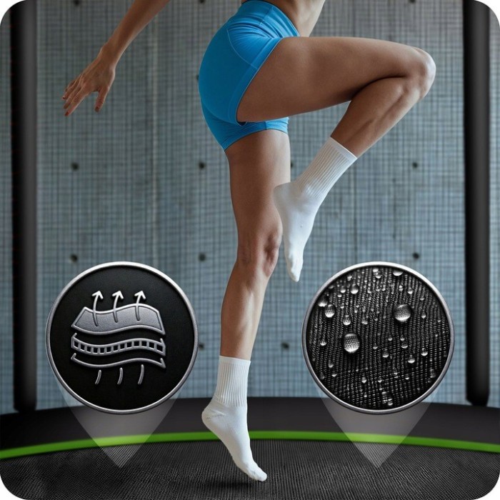 Батут Neo-Sport NS-15Z231 с наружной сеткой 15 футов 465 см, черно-зеленый.