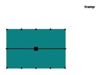 Тент Tramp 4 х 6