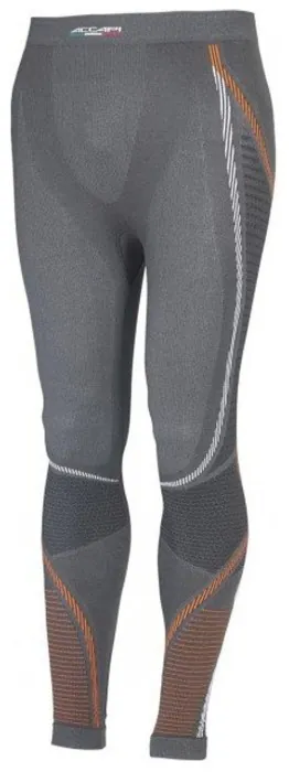 Термоштаны мужские Accapi Ergoracing Anthracite/Orange, р.XS/S