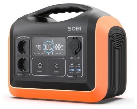Портативная зарядная станция Sobi 1200W (310000mAh; 992Wh)