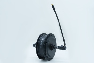 Мотор редуктор. 320 об/хв 36B 500Вт заднє мотор колесо 36H под трещотку 150мм 12G чорний GP G104R