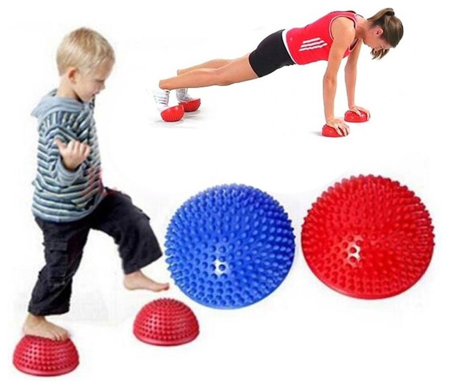 М'яч масажний - напівсфера (8817) Bavar Sport