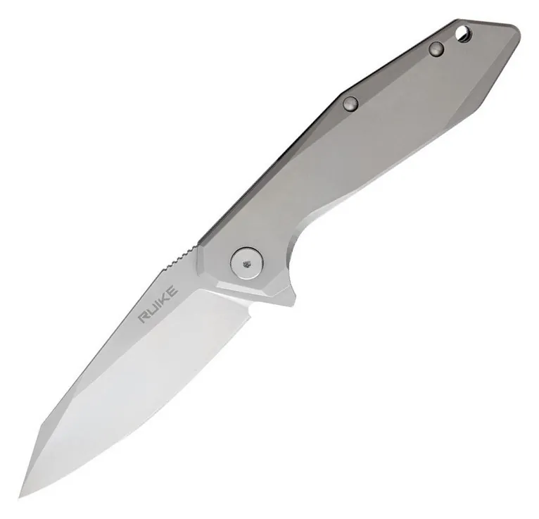 Ніж складаний туристичний Ruike P135-SF, (9.2 см) 14C28N / steel 420 сірий (FNR_P135-SF)