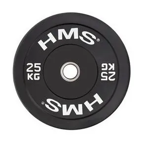 Диск олімпійський HMS BBR25 25 кг, чорний