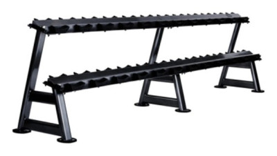 Устойчивая гантельная 2-х ярусная Generation Fitness FF71D2E (на 12 пар)