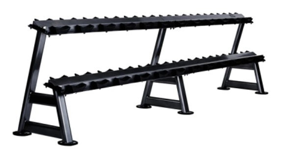 Устойчивая гантельная 2-х ярусная Generation Fitness FF71D2E (на 12 пар)