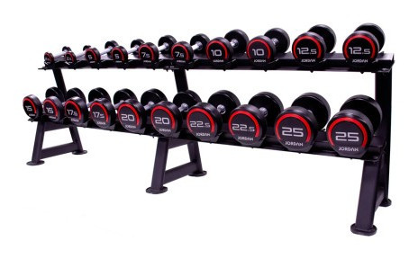 Устойчивая гантельная 2-х ярусная Generation Fitness FF71D2E (на 12 пар)