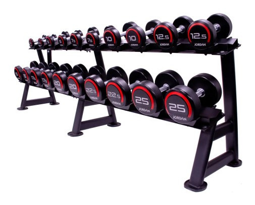 Устойчивая гантельная 2-х ярусная Generation Fitness FF71D2E (на 12 пар)