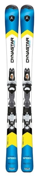 Лежи горные для подростков (комплект) Dynastar TEAM SPEED KID+XPRESS KID 100см Blue/white/yellow (DACJY02+FC1K057) O