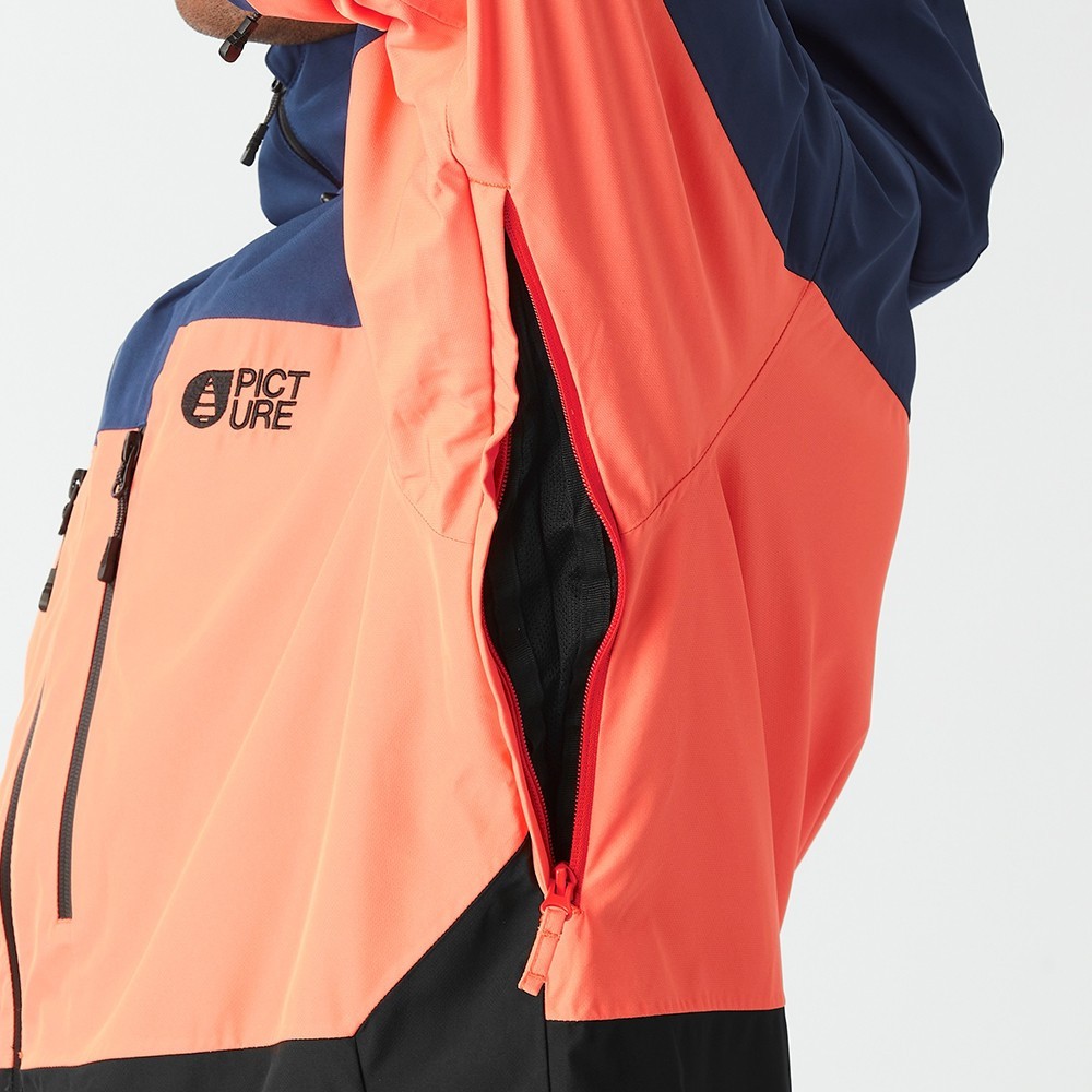 Picture Organic куртка лыжная Picture Object 2026 patriot blue-neon flare L