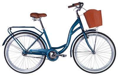 Велосипед ST 26" Dorozhnik AQUAMARINE BH рама-17" темно-синій 2026