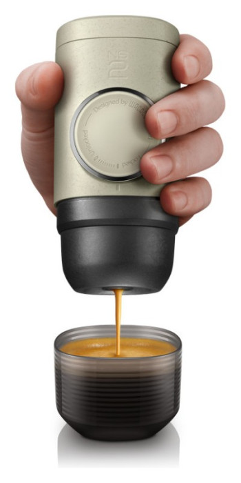 Портативная эспрессо-кофеварка Wacaco Minipresso NS2, механическая, для капсул