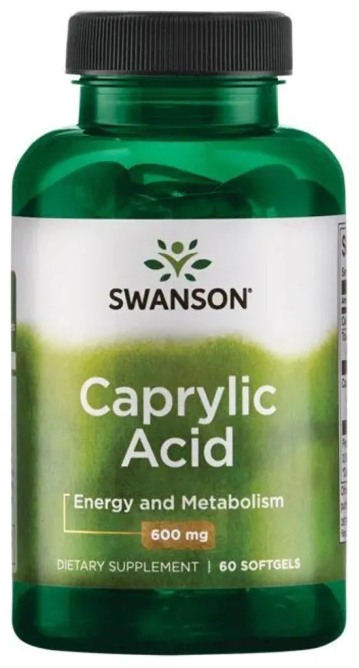 Caprylic Acid 600mg - 60 soft (DSN_100-99-5764816-20)