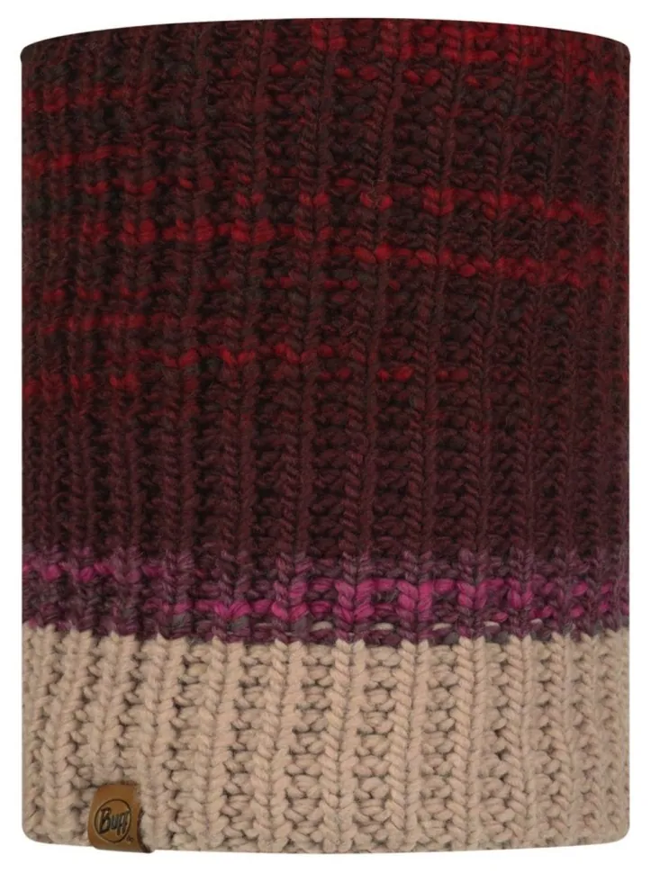 Шарф-труба Buff Knitted & Fleece Neckwarmer Alina, Maroon (SHM_BU 120839.632.10.00)