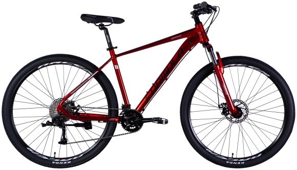 Велосипед AL 29" Formula ZEPHYR 2.0 DD CS рама-19" красный 2025