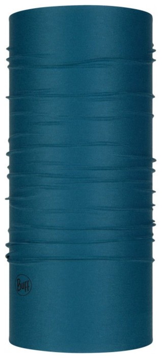 Шарф-труба Buff Coolnet UV+ Insect Shield, Solid Eclipse Blue