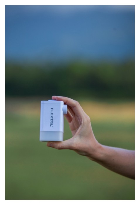 Насос-ліхтар-powerbank кемпінговий Flextail Max Pump 2 Plus, білий