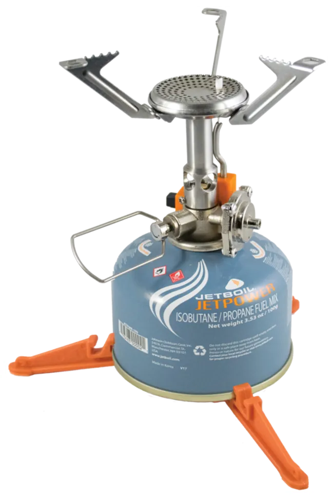 Газовий пальник з п'єзопідпалом туристичний Jetboil Mightymo Gray (SHM_JB MTYM)