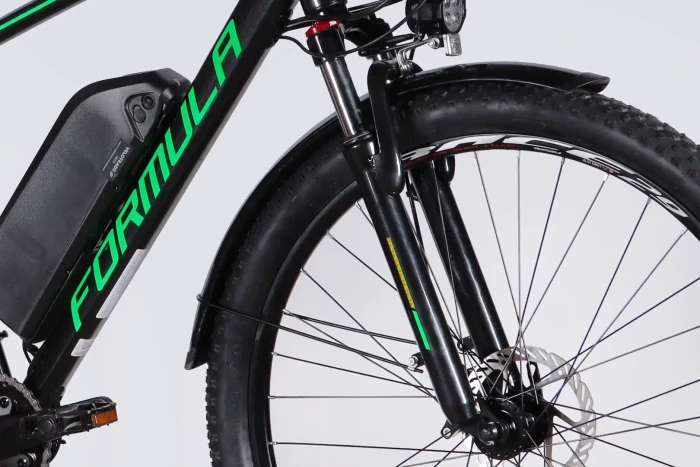 Велосипед з електроприводом 29" AL Formula eCURSOR MAN DD CS рама-19" 48B 13А*г 500Вт чорно-зелений 2026
