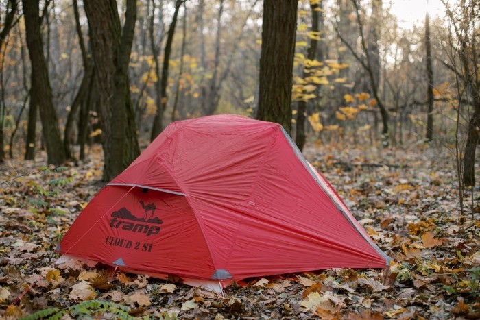 Палатка Tramp Cloud 3 Si TRT-094-red красный