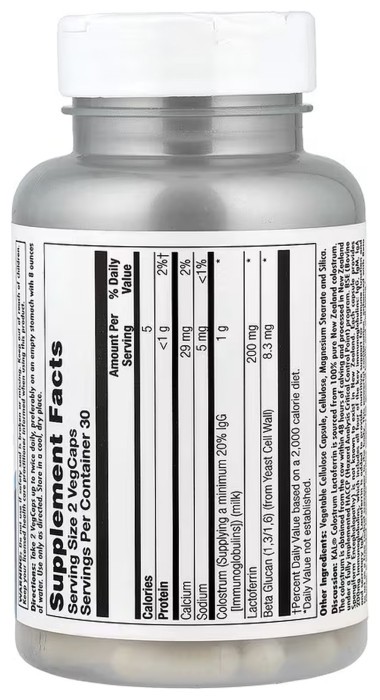 Colostrum Lactoferrin - 60 vcaps