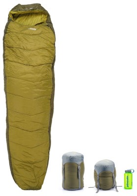 Спальный мешок Pinguin Trekking (1/-5°C), 205 см - Left Zip, Khaki (PNG 238549) 2020
