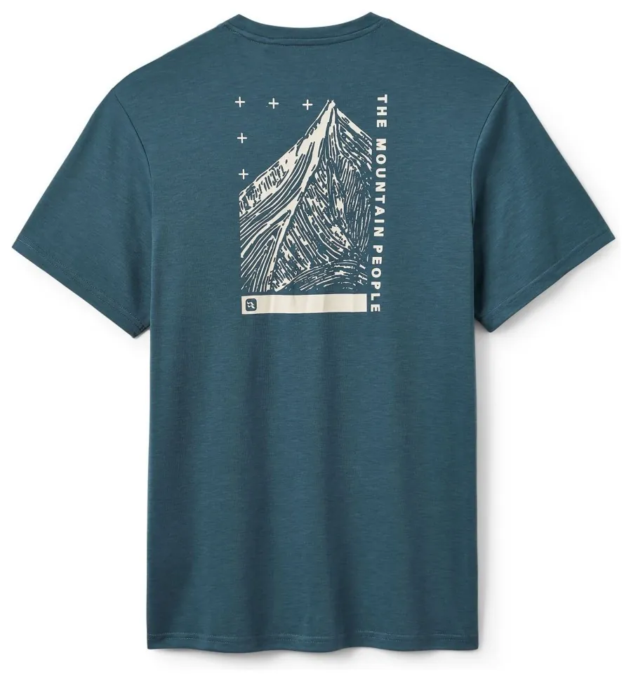 Футболка чоловіча Rab Crimp Collage Tee, Orion Blue (L)