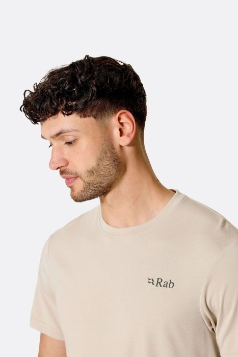 Футболка чоловіча Rab Crimp Collage Tee, Orion Blue
