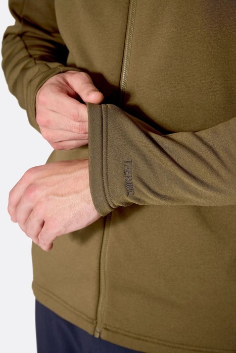Чоловіча флісова кофта Rab Covex Hoody, Tempest Blue, L