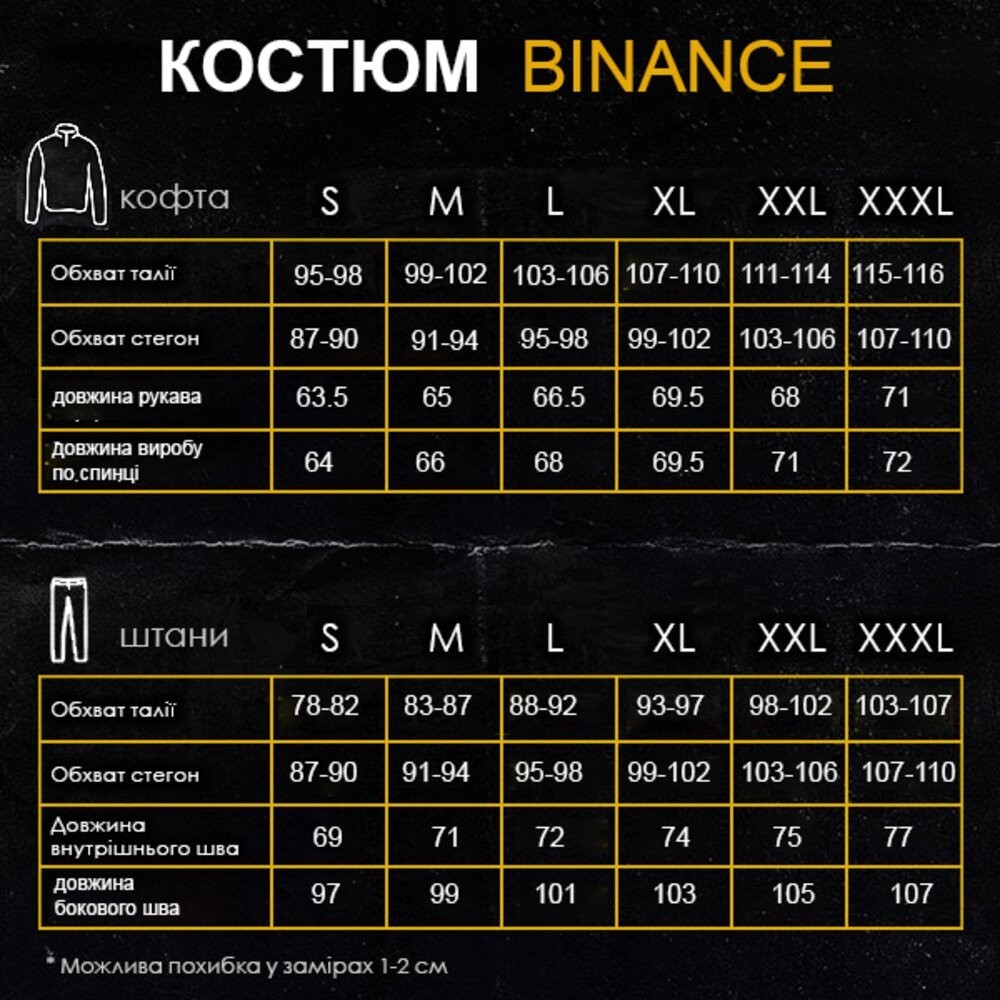 Темно серый спортивный костюм для мужчин Pobedov Binance. Весна осень спортивный комплект