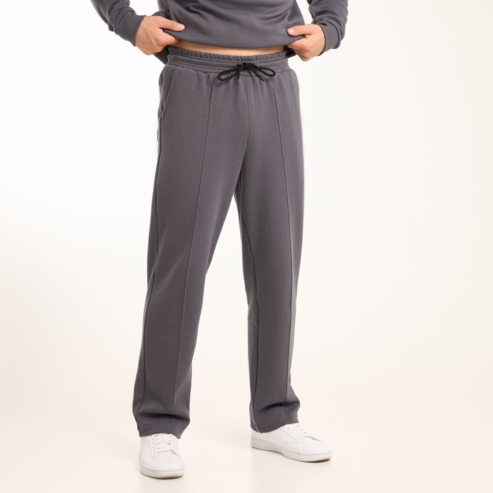 Темно серый спортивный костюм для мужчин Pobedov Binance. Весна осень спортивный комплект