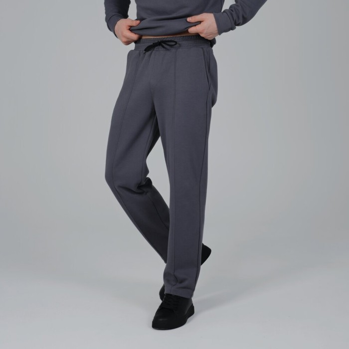 Темно-сірий спортивний костюм для чоловіків Pobedov Binance. Весна осінь спортивний комплект, укр, укр