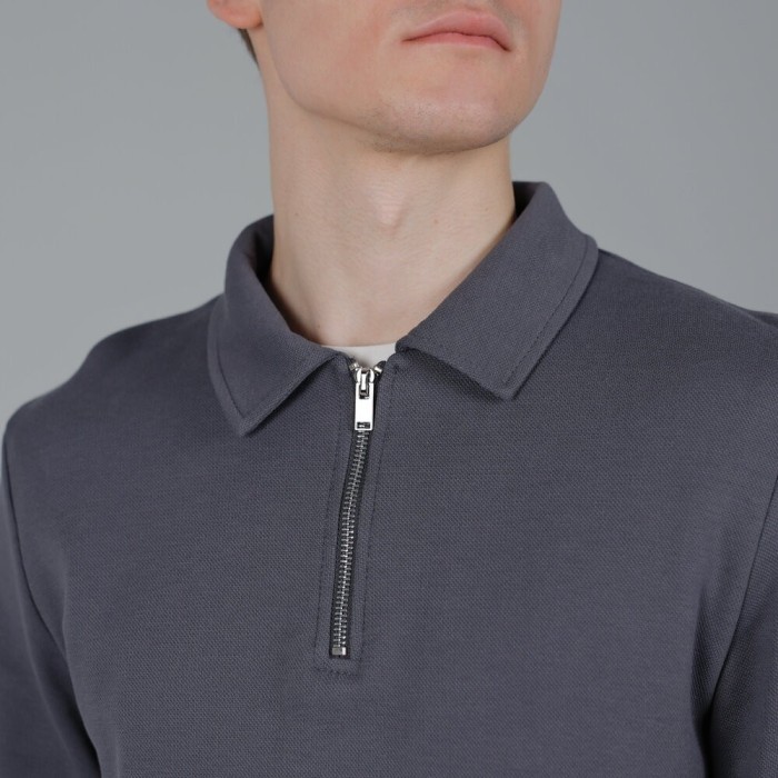 Темно-сірий спортивний костюм для чоловіків Pobedov Binance. Весна осінь спортивний комплект, укр, укр