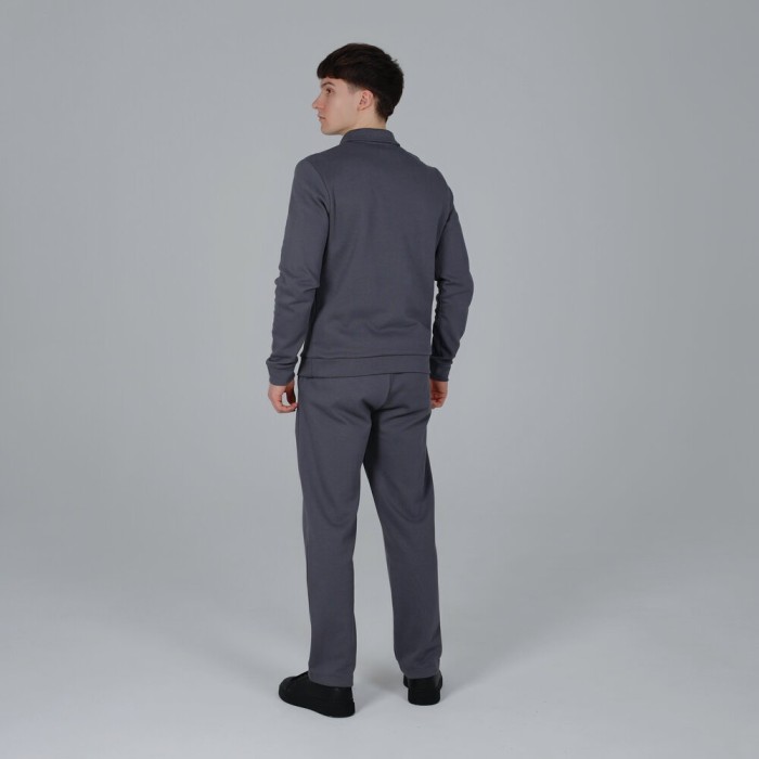 Темно-сірий спортивний костюм для чоловіків Pobedov Binance. Весна осінь спортивний комплект, укр, укр