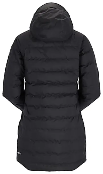 Зимова куртка-парка жіноча Rab Valiance Parka W Black, S