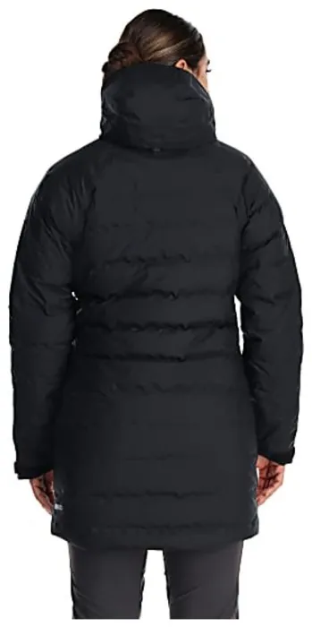 Зимова куртка-парка жіноча Rab Valiance Parka W Black, S
