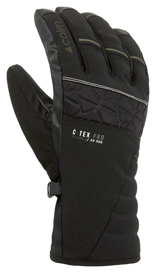 Cairn перчатки лыжные Summit black-khaki 10