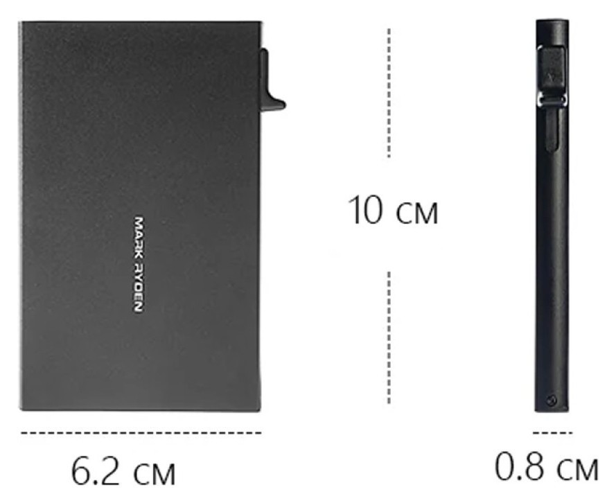 Картхолдер Mark Ryden MR23 Black, укр, укр