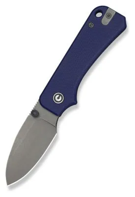Ніж складаний кишеньковий Civivi Baby Banter Slip Joint (6 см) Nitro-V / G10 синій